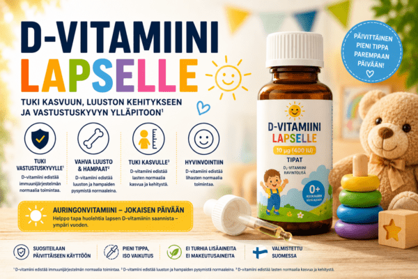 D-vitamiini lapselle
