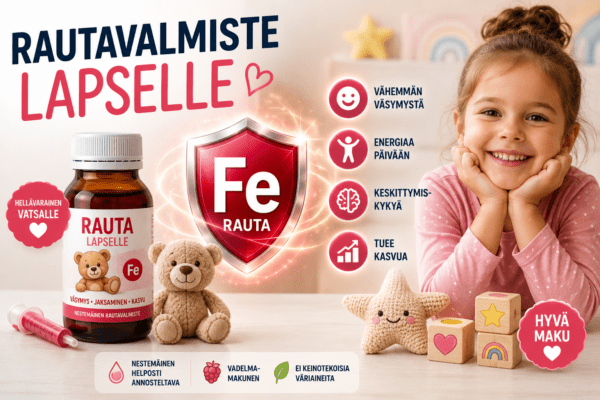 rautavalmiste lapselle