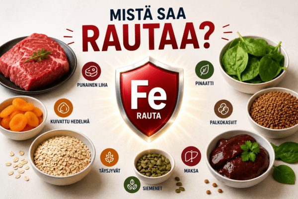 mistä saa rautaa