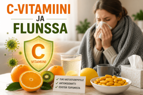 C-vitamiini ja flunssa
