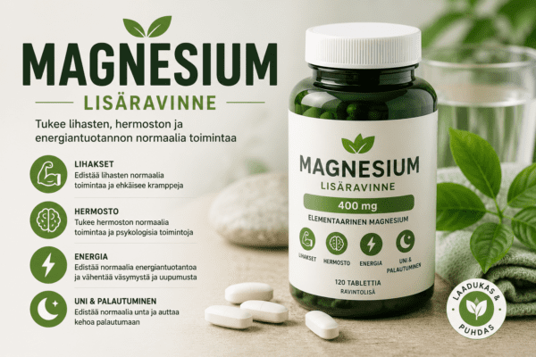 magnesium lisäravinne