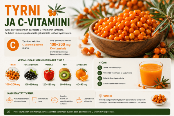 Tyrni ja C-vitamiini