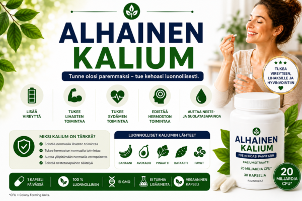Alhainen kalium