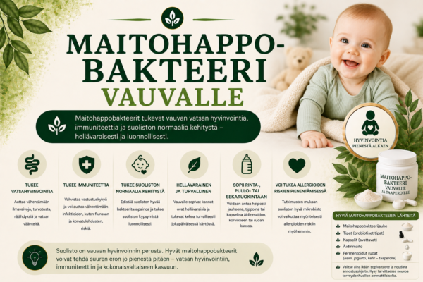 Maitohappobakteeri vauvalle